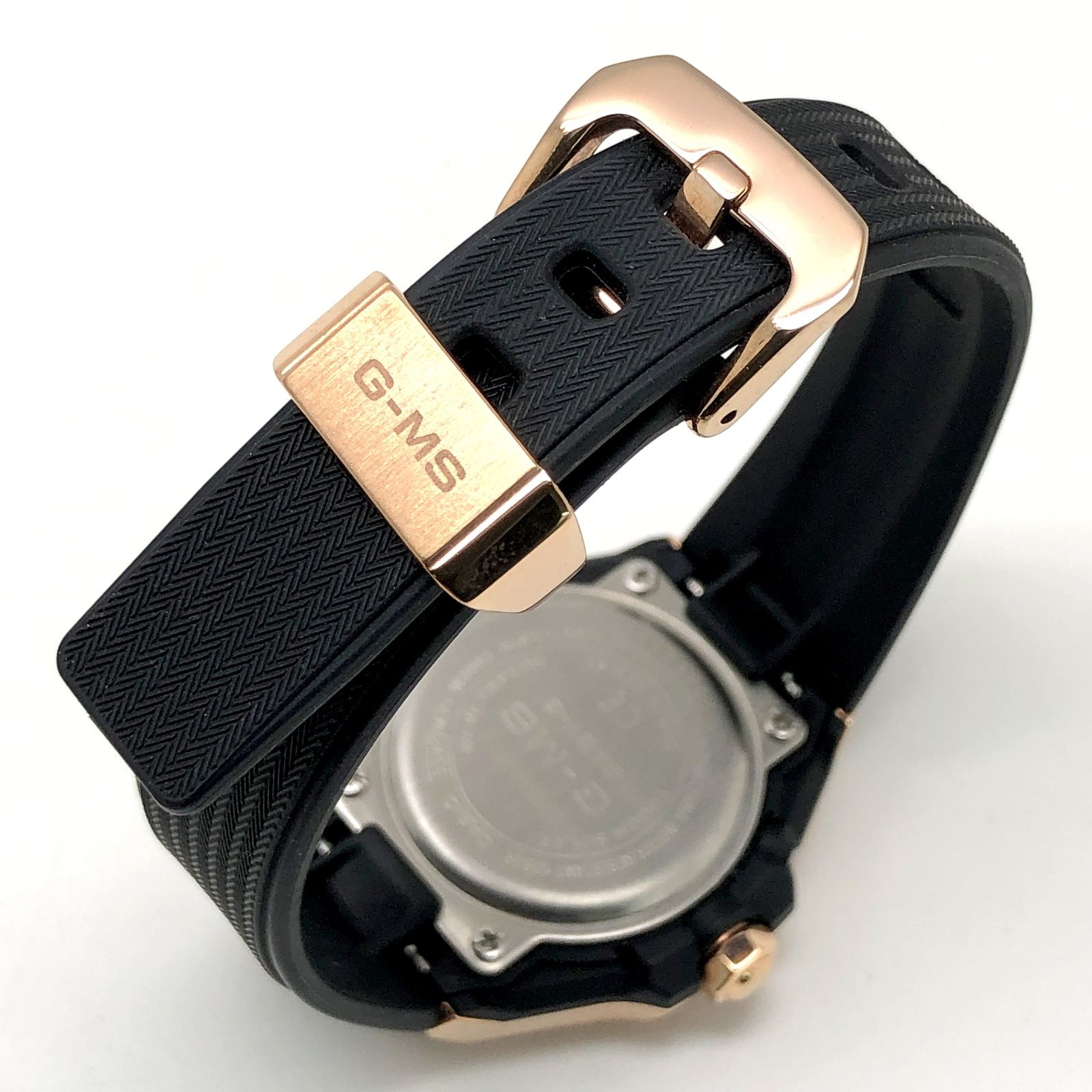 BABY-G ベイビージー MSG-W300G-1A 電波ソーラーモデル メタル×樹脂 ピンクゴールド ブラック アナログ 2019年11月発売