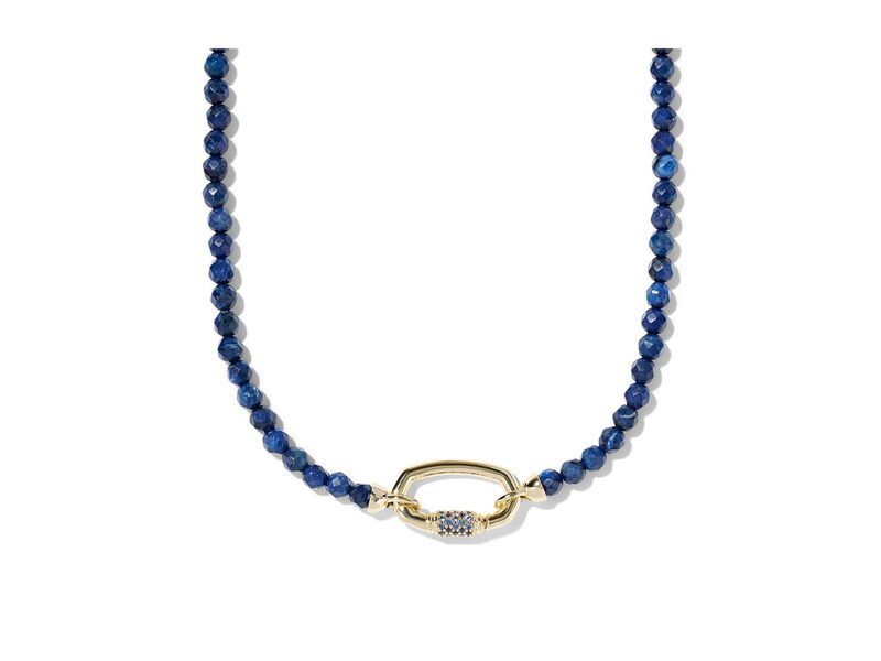 ケンドラスコット レディース アクセサリー ネックレス・チョーカー・ペンダントトップ レース Kendra Scott Emery Beaded Strand Necklace Goldark Blu