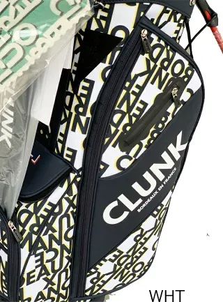 【新品】クランク ユニセックス 総柄スタンド キャディーバッグ 9.0型 CL5MNC09【22】CLUNK ゴルフ キャディバッグ ゴルフ