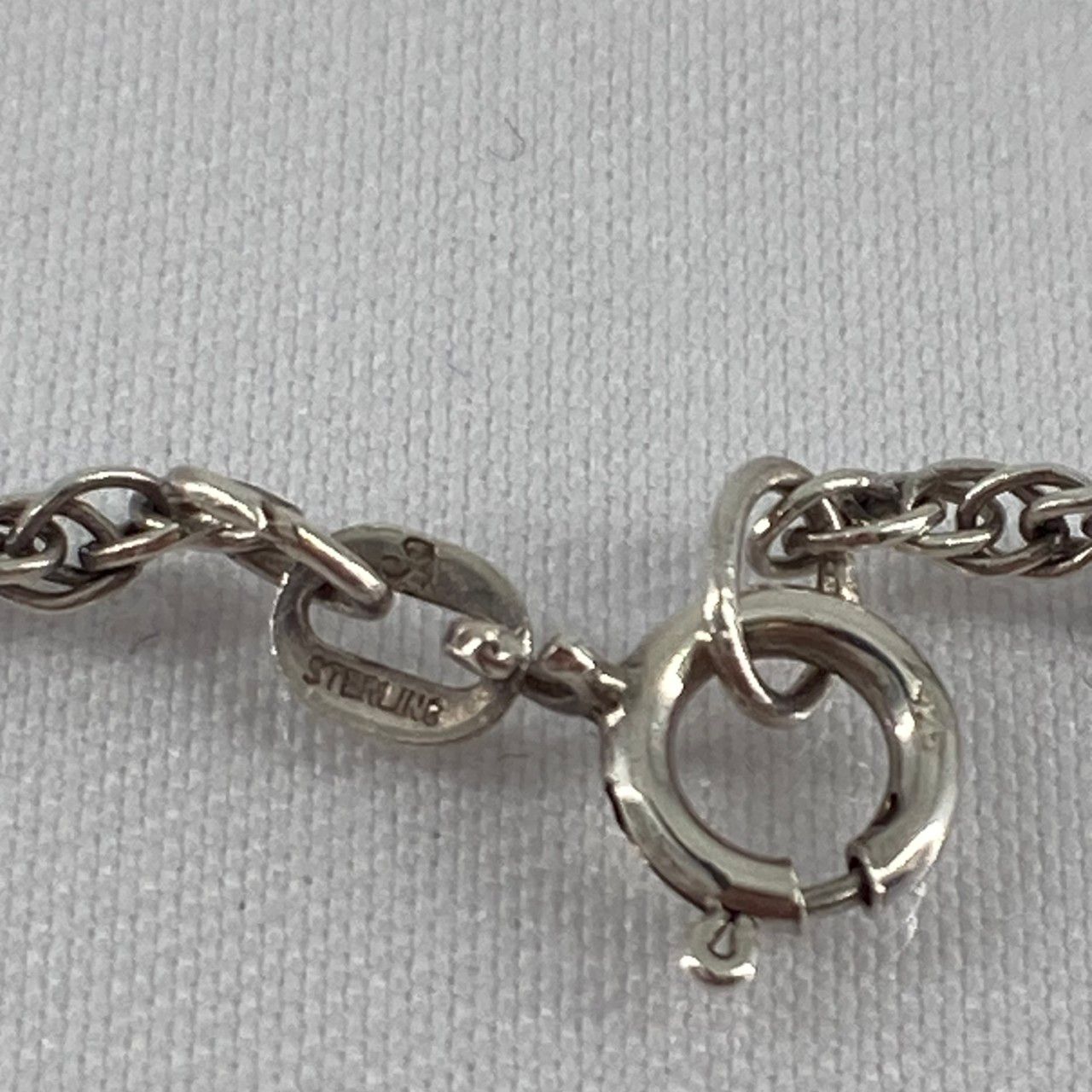 TIFFANY＆CO(ティファニー)　セントクリストファー　コイン　ネックレス　K18/SV925　14.2g　シルバー