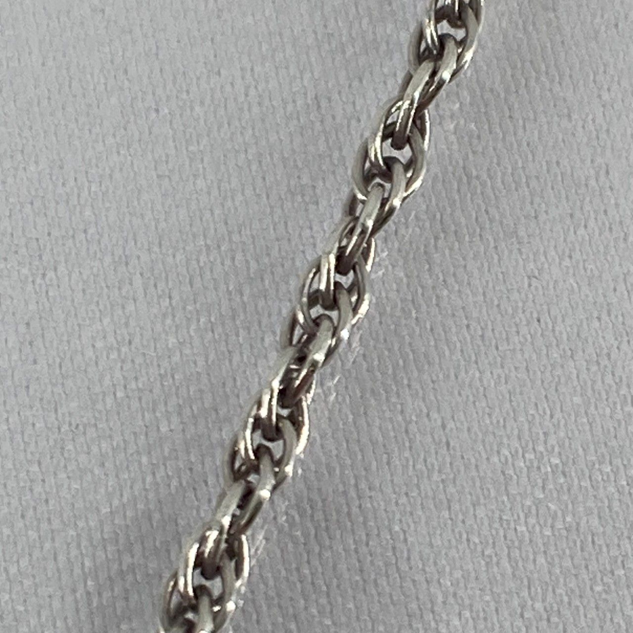 TIFFANY＆CO(ティファニー)　セントクリストファー　コイン　ネックレス　K18/SV925　14.2g　シルバー
