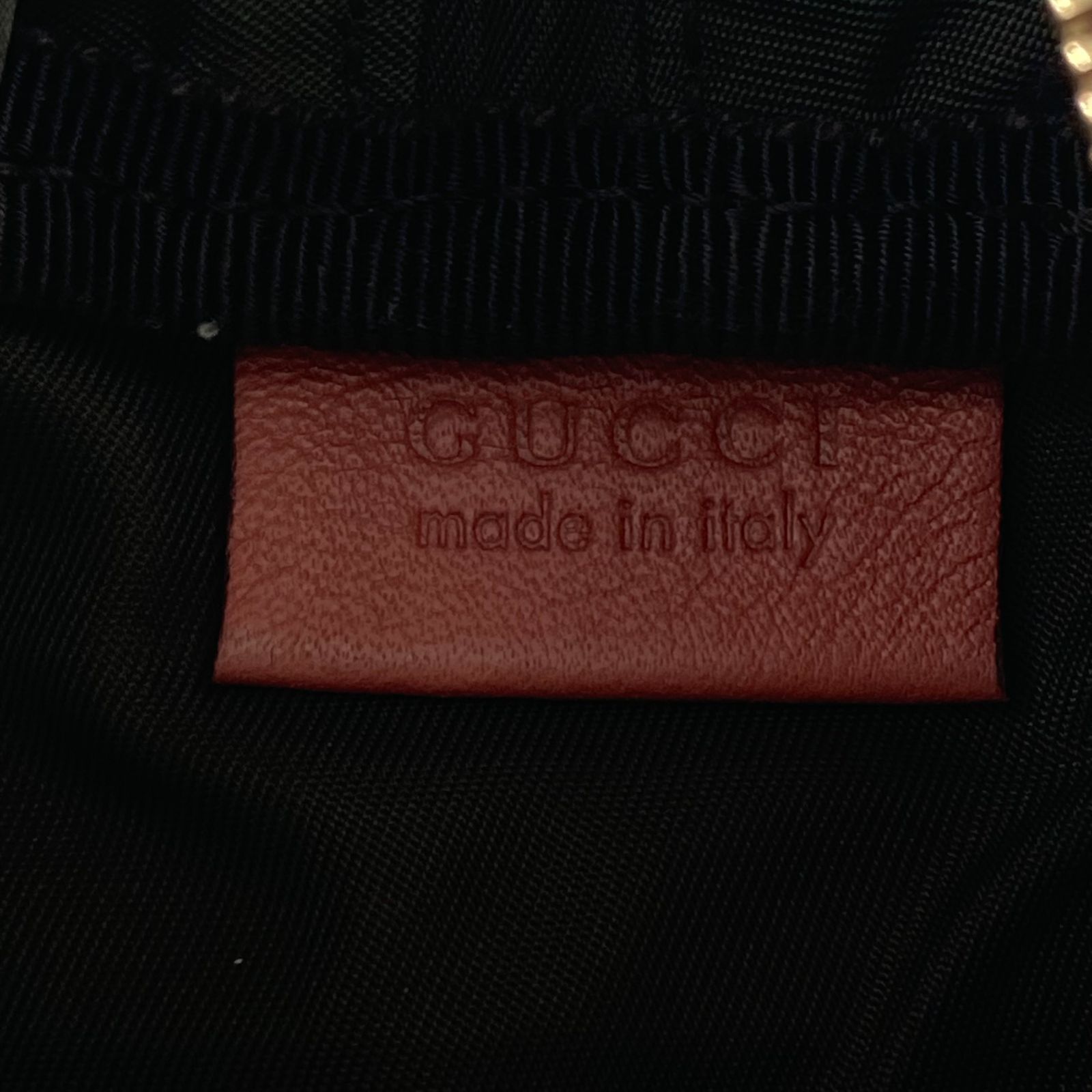 GUCCI（グッチ）GGスプリーム　ピッグモチーフ　コインケース　ブラウン×グレー