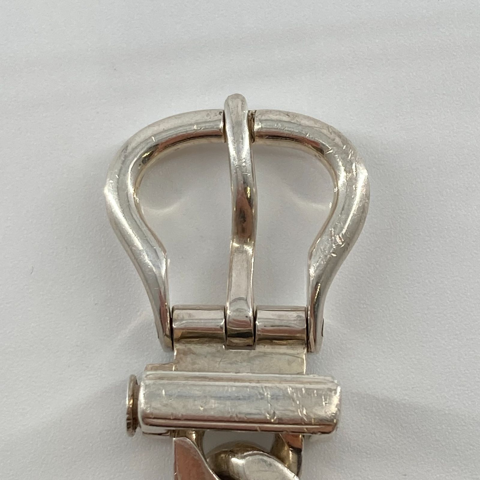 HERMES(エルメス)　ブックルセリエ　MM　ブレスレット　Ag925　61.8g　シルバー