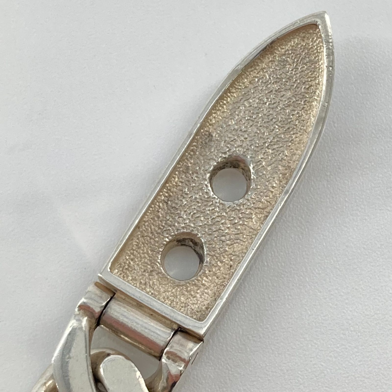 HERMES(エルメス)　ブックルセリエ　MM　ブレスレット　Ag925　61.8g　シルバー