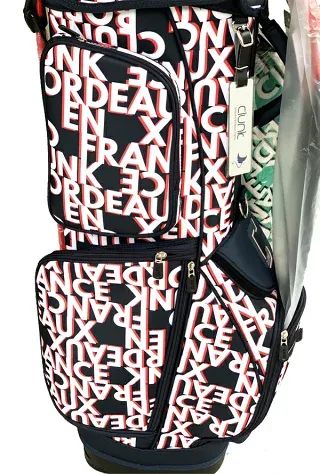 【新品】クランク ユニセックス 総柄スタンド キャディーバッグ 9.0型 CL5MNC09【22】CLUNK ゴルフ キャディバッグ ゴルフ