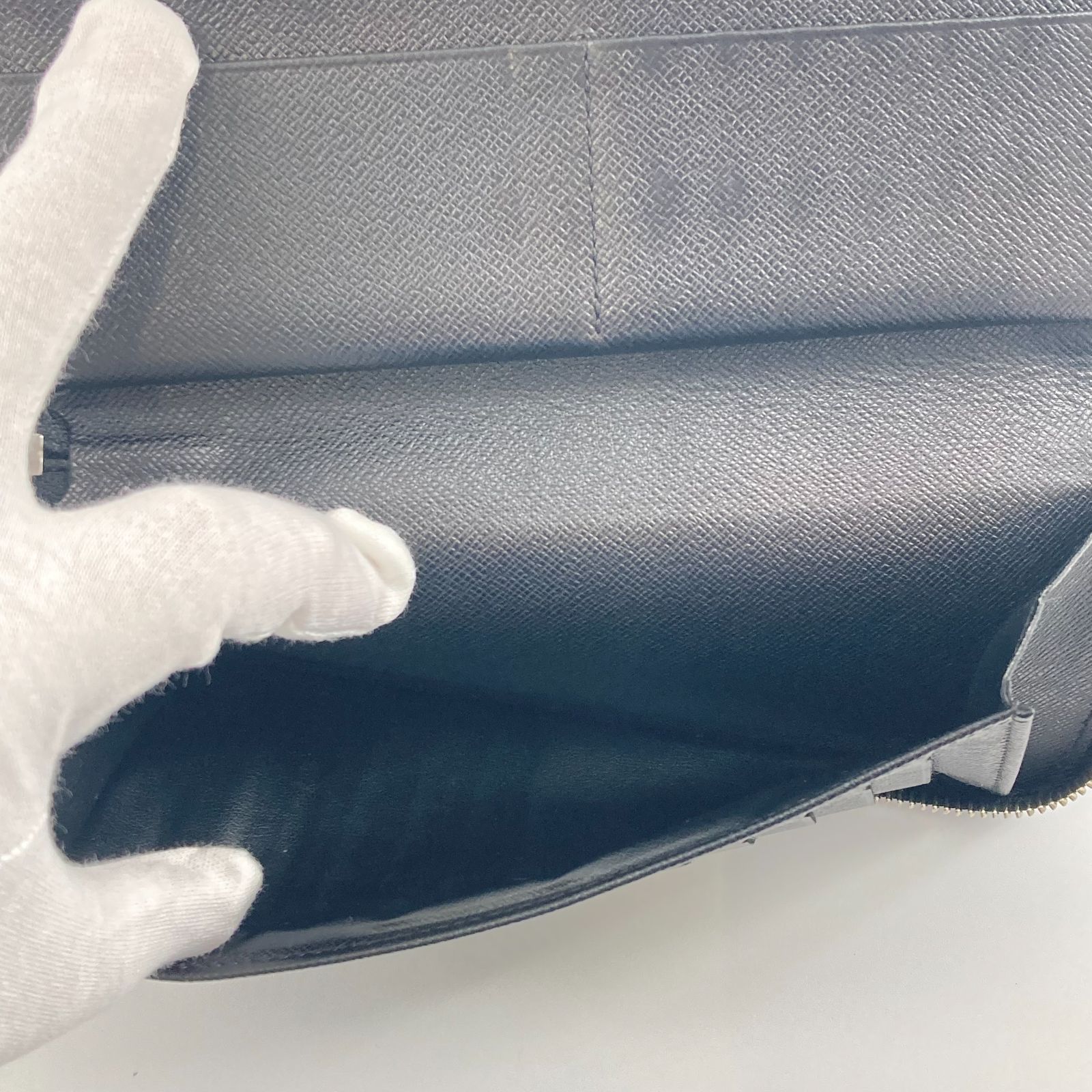 LOUIS VUITTON(ルイヴィトン)　ジッピー　ウォレット　ヴェルティカル　長財布　N63095　ブラック