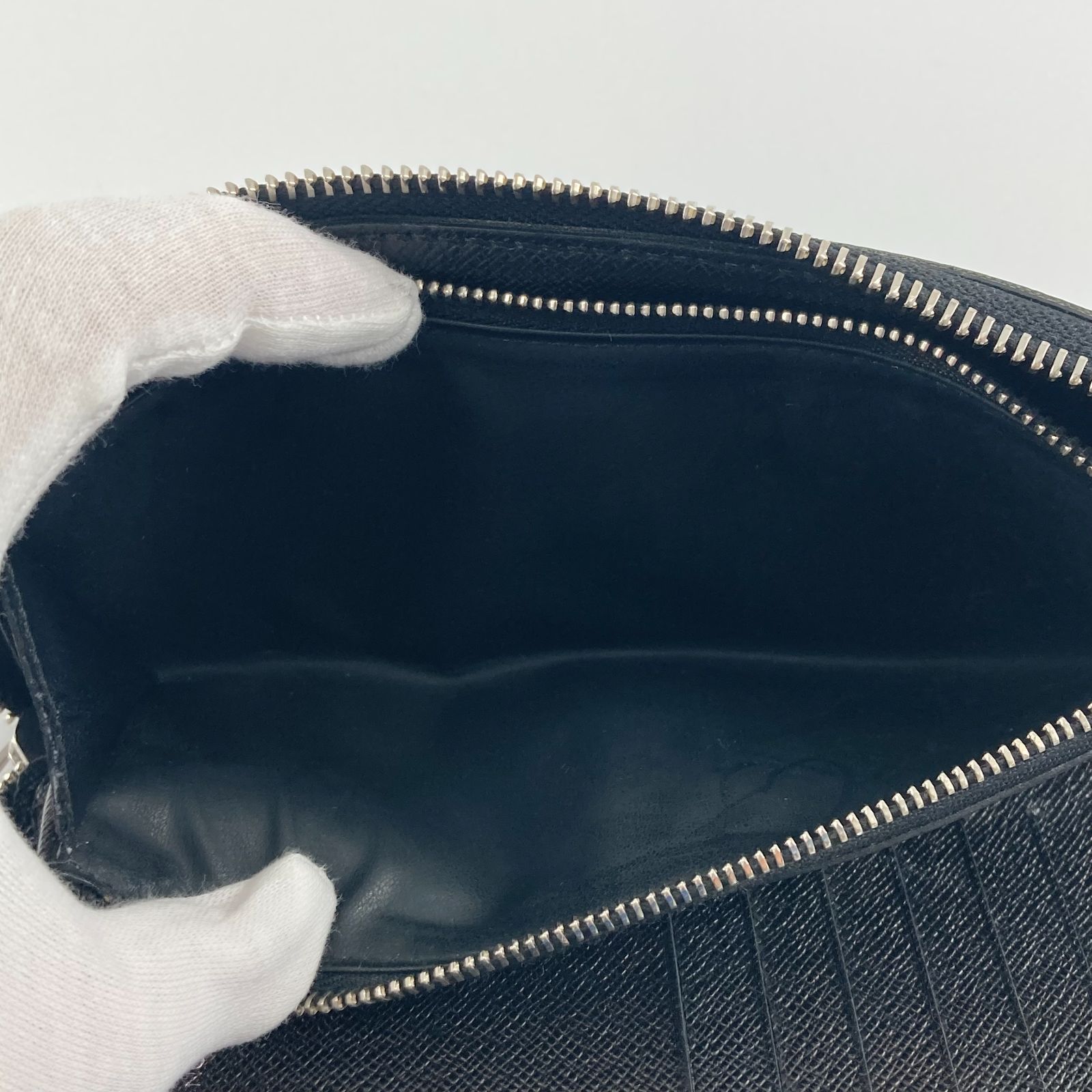 LOUIS VUITTON(ルイヴィトン)　ジッピー　ウォレット　ヴェルティカル　長財布　N63095　ブラック