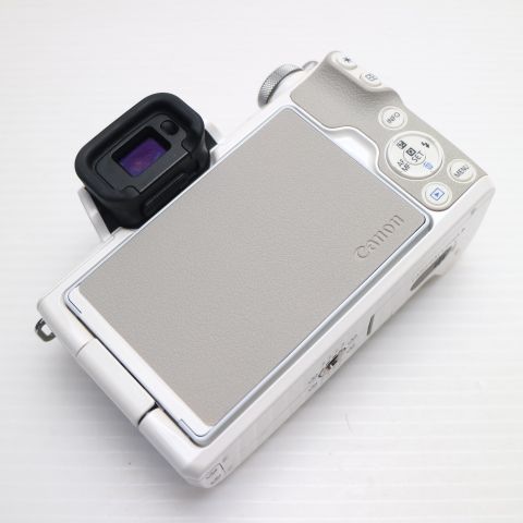 超美品 EOS Kiss M ボディ ホワイト 即日発送 Canon ミラーレス一眼カメラ デジタルカメラ 土日祝発送OK 02000