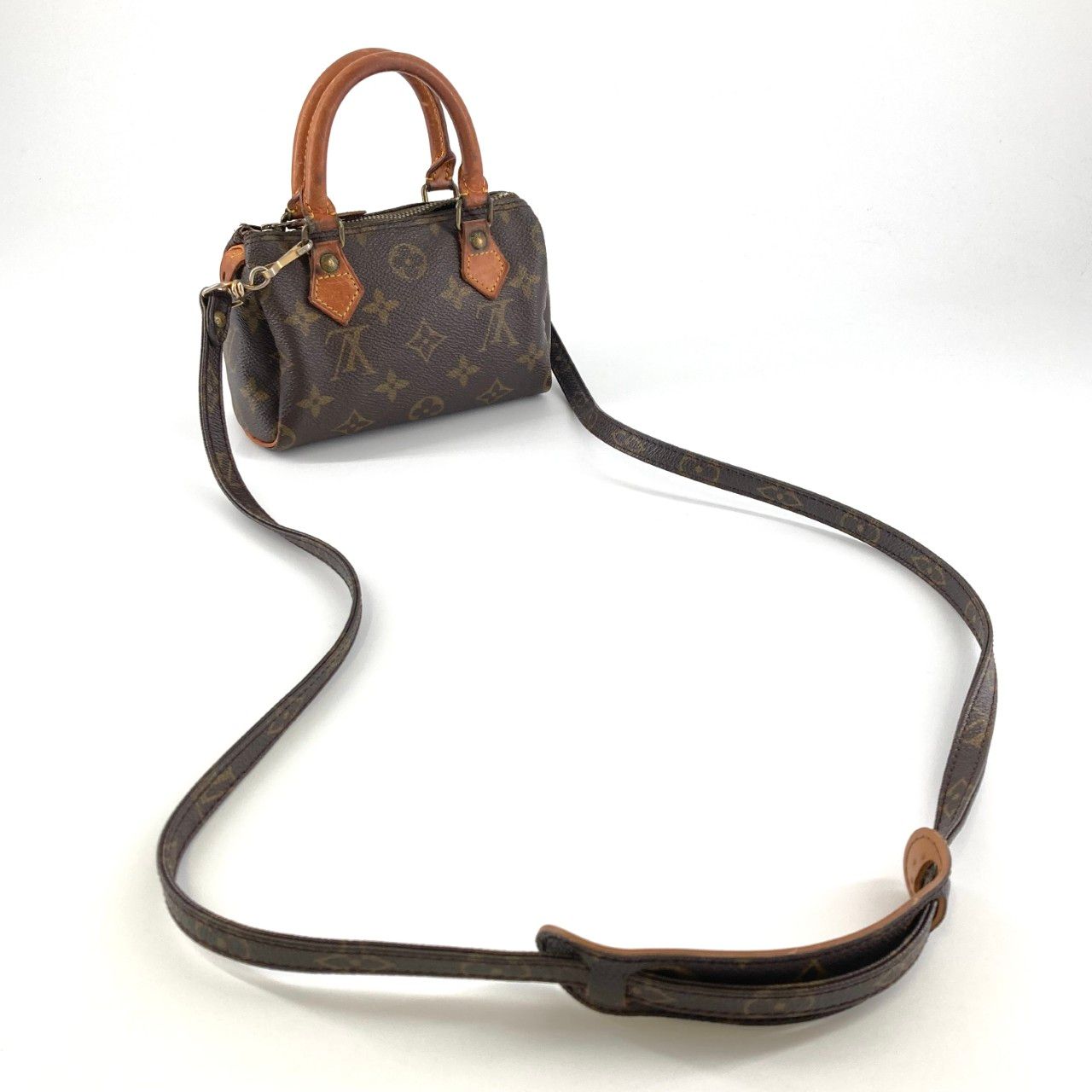 LOUIS VUITTON(ルイ・ヴィトン) ミニ スピーディ M41534 ハンドバッグ ブラウン LOUIS VUITTON(ルイ・ヴィトン) ミニ スピーディ M41534 ハンドバッグ ブラウン