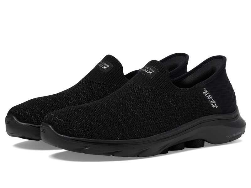 スケッチャーズ レディース シューズ スニーカー SKECHERS Performance Go Walk 7 Springtime Hands Free SlipIns Black ブラック