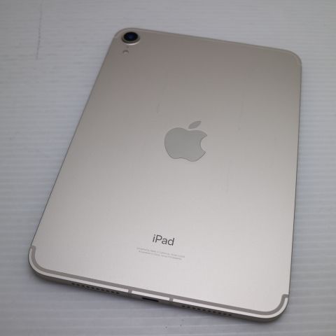 新品同様 SIMフリー iPad mini 6 第6世代 Wi-Fi+Cellular セルラー