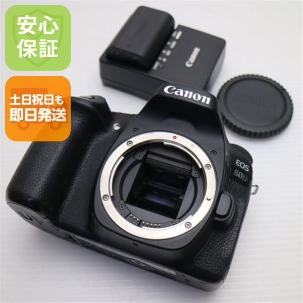 超美品 EOS 80D ボディ ブラック Canon 土日祝発送OK 02000