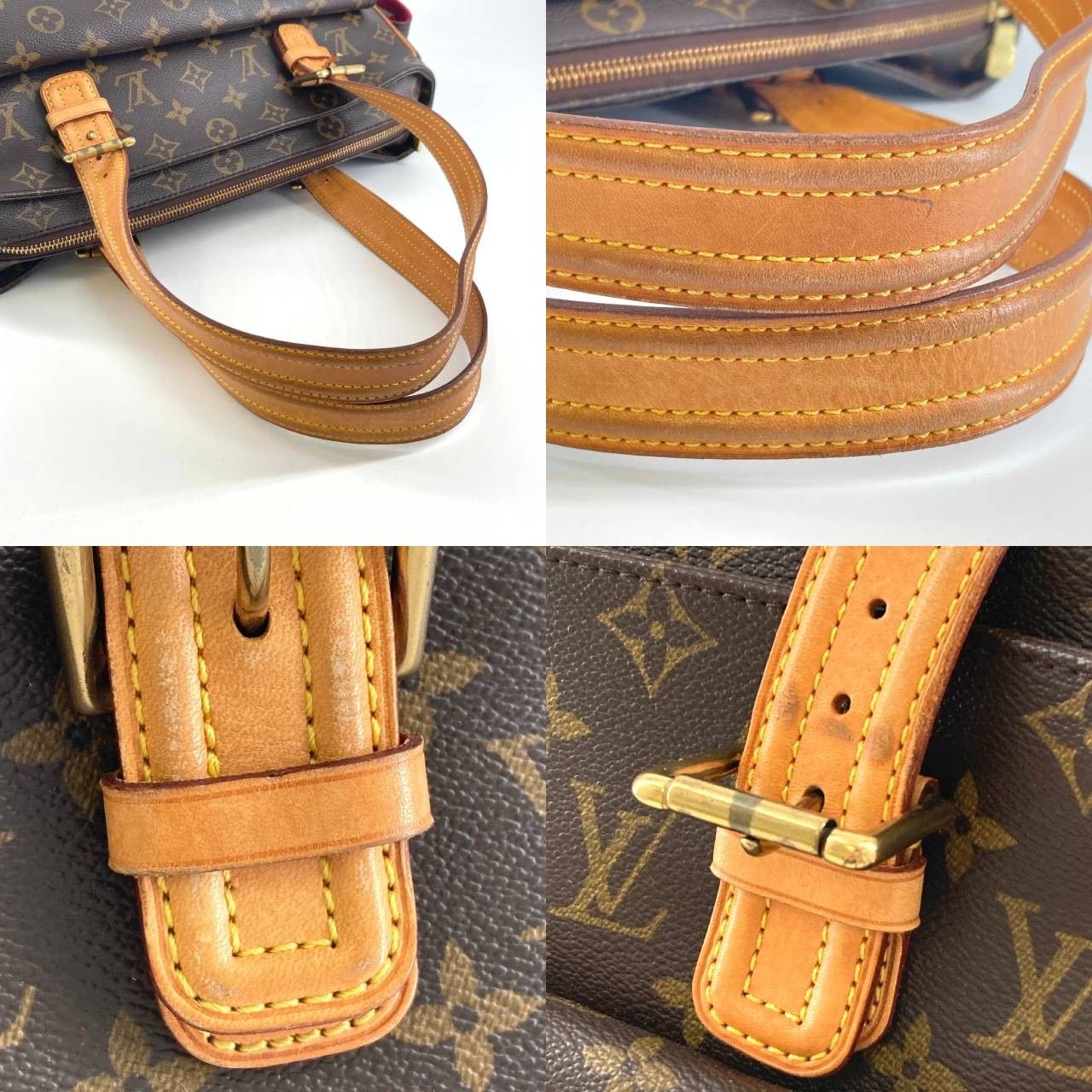 LOUIS VUITTON（ルイ・ヴィトン） ミュルティプリ・シテ M51162 ハンドバッグ ブラウン