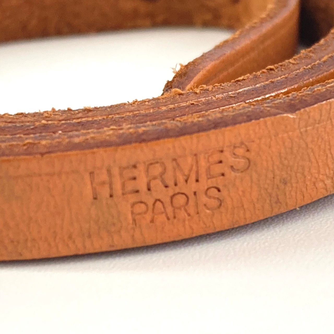 HERMES（エルメス） アピ３ レザーブレス ブラウン