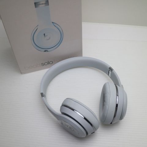 新品未使用 Beats solo3 wireless MUH52PA/A サテンシルバー ワイヤレスヘッドホン Beats 土日祝発送OK 02000