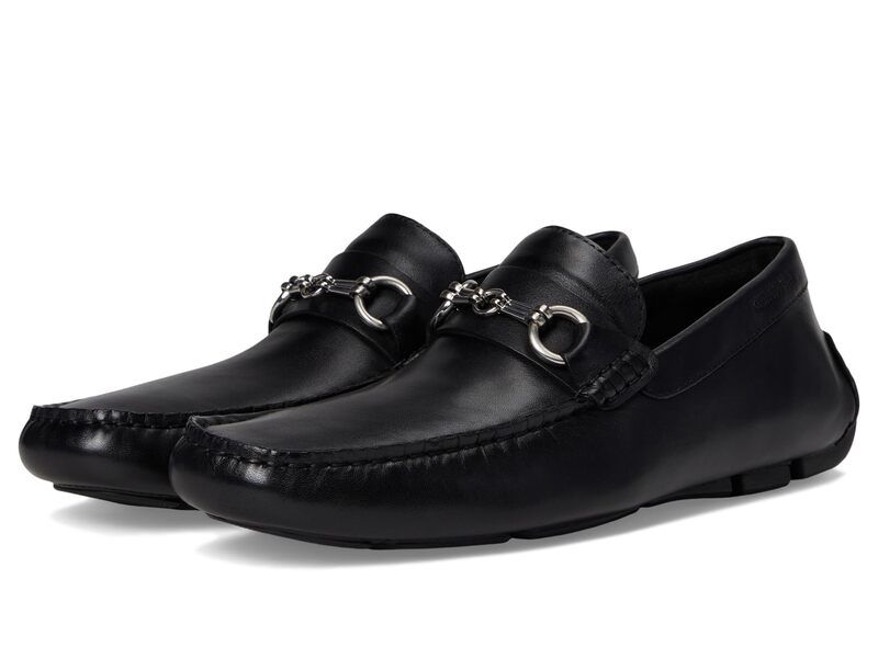 ケネスコール メンズ シューズ スリッポン・ローファー Kenneth Cole Theme Bit Detail Driver Black ブラック