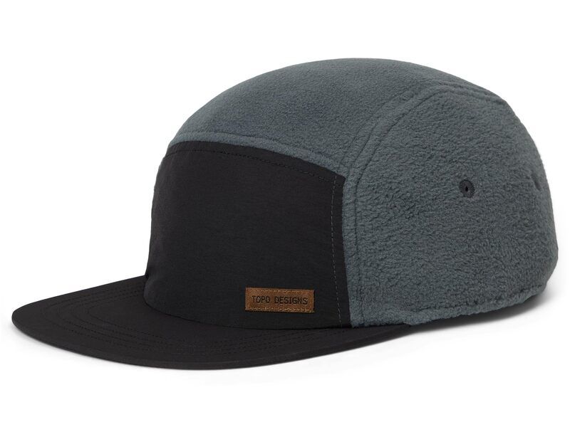 トポ・デザイン メンズ アクセサリー 帽子 キャップ フリース Topo Designs Full Dome Fleece Cap AsphaltBlack ブラック