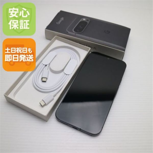 美品 SIMフリー Google Pixel 9 Pro XL 128GB オブシディアン スマホ
