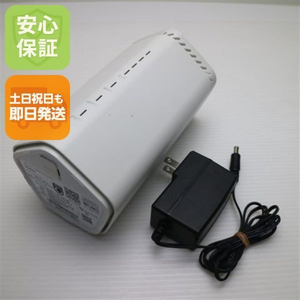 美品 Speed Wi-Fi HOME 5G L12 NAR02 ホワイト スマホ 白ロム 本体 即日発送 土日祝発送OK あすつく 02000