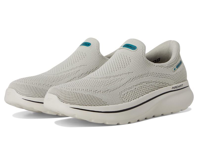 スケッチャーズ メンズ シューズ スニーカー SKECHERS Performance Go Walk Arch Fit Njoy Dale Hands Free Slipin Taupe トープ