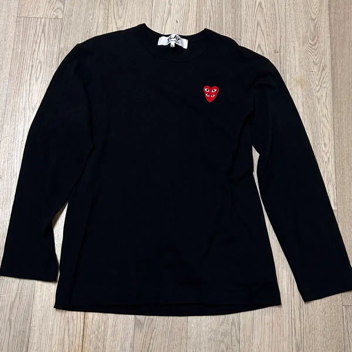 ほぼ新品 COMME des GARCONS コム・デ・ギャルソン 長袖 Tシャツ XL