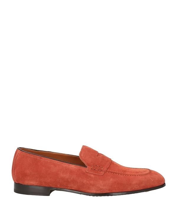 ドンカルズ メンズ シューズ スリッポン・ローファー DOUCALS モカシン Reddish Brown ブラウン