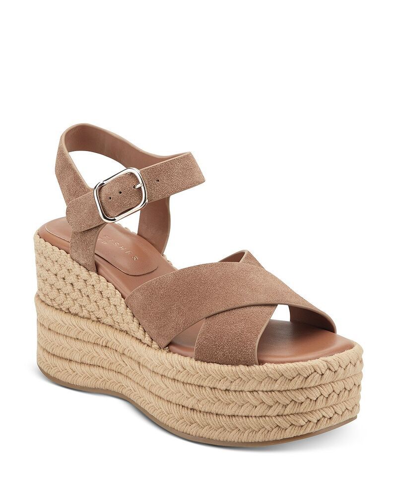 マーク・フィッシャー レディース シューズ サンダル プラットフォーム Marc Fisher LTD Womens Pasion Espadrille Platform Sandals Medium