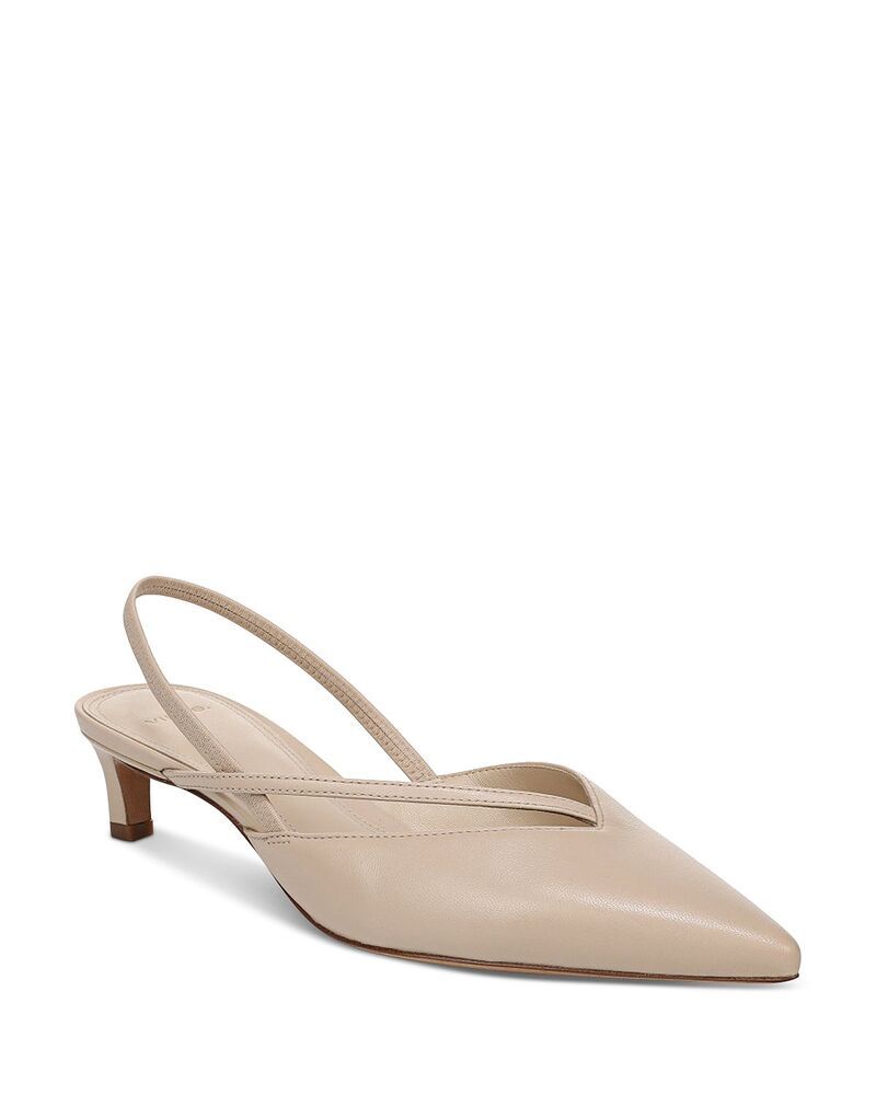 ヴィンス レディース シューズ パンプス Vince Womens Clara Pointed Slingback Pumps Birch Sand サンド