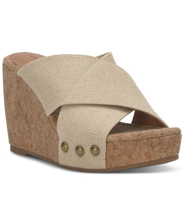 ラッキーブランド レディース シューズ サンダル プラットフォーム Lucky Brand Womens Valmai Platform Wedge Sandals Naturalinen