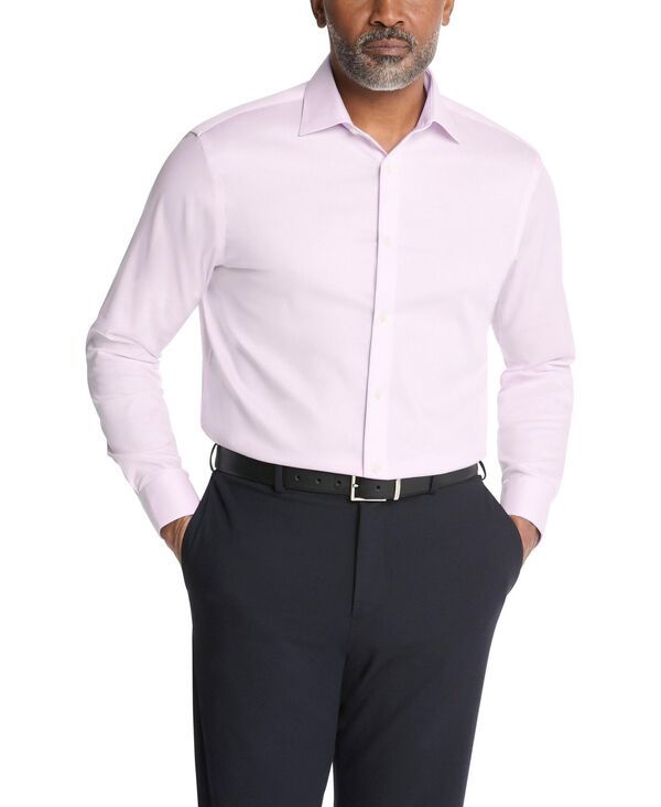 カルバンクライン メンズ トップス シャツ レギュラーフィット Calvin Klein Mens Regular Fit Dresshirt Pink ピンク