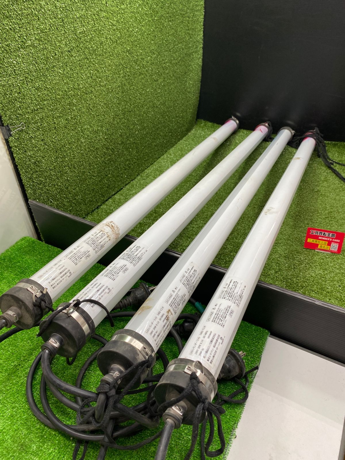 【中古品】【0902】スリー･エス LEDシリンダーライト 200V S402-CLN　ITP79IE5YZMO
