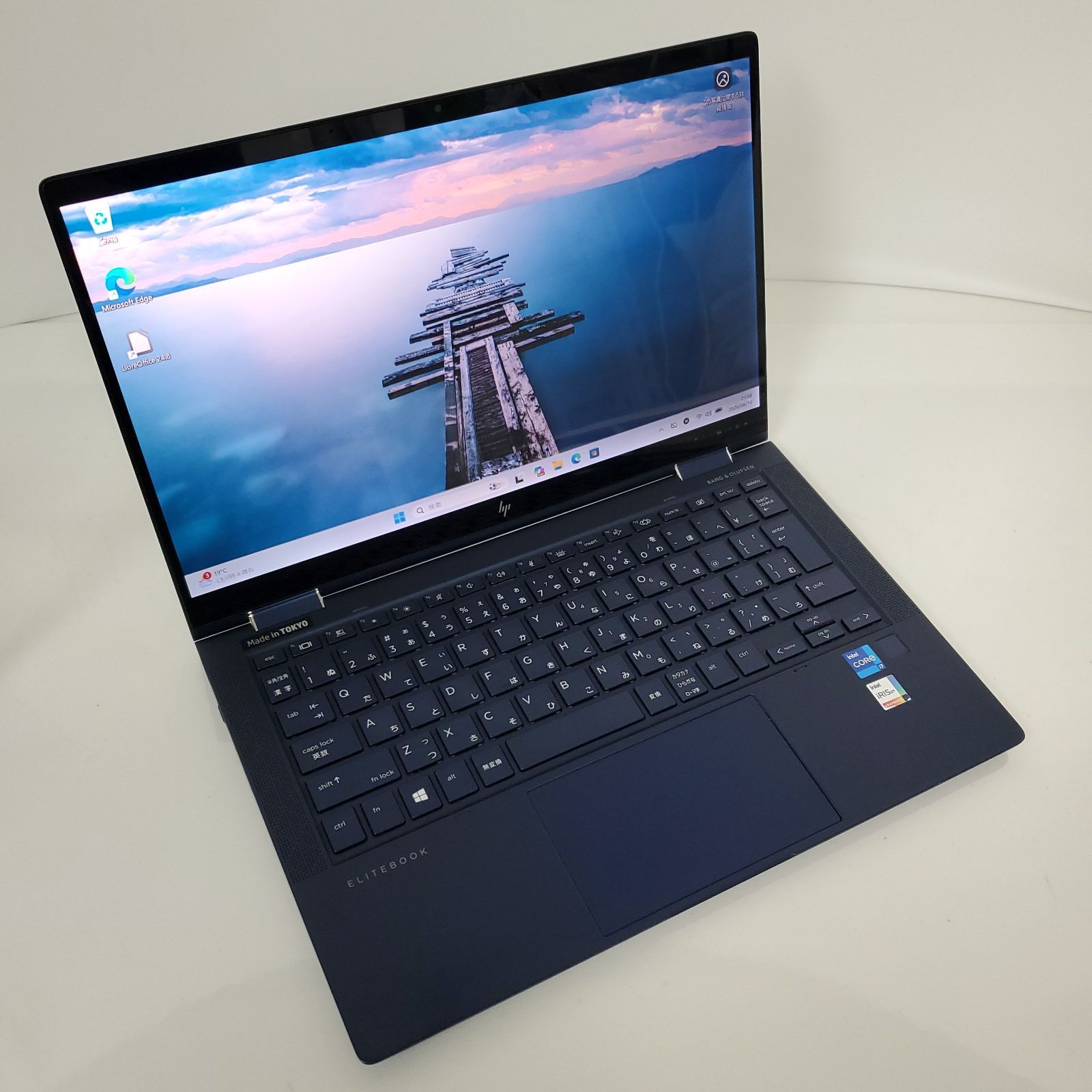 大容量！HP Elite Dragonfly G2 Notebook PC・Intel Core i7・メモリ16GB・NVMe(SSD)512GB・Win11 Pro　#001889