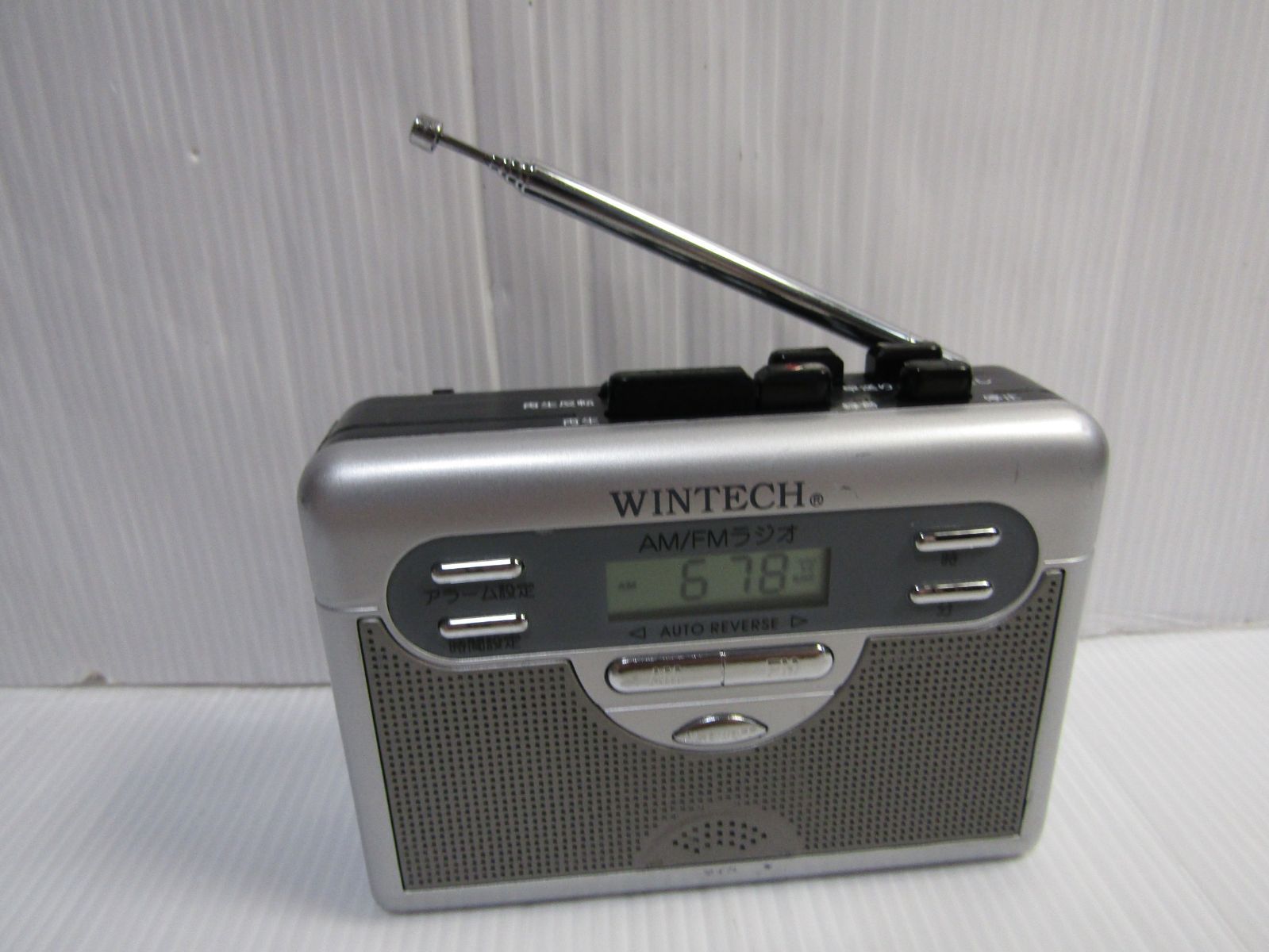 A2788 WINTECH AM/FMラジオ ポータブルラジカセ - メルカリ