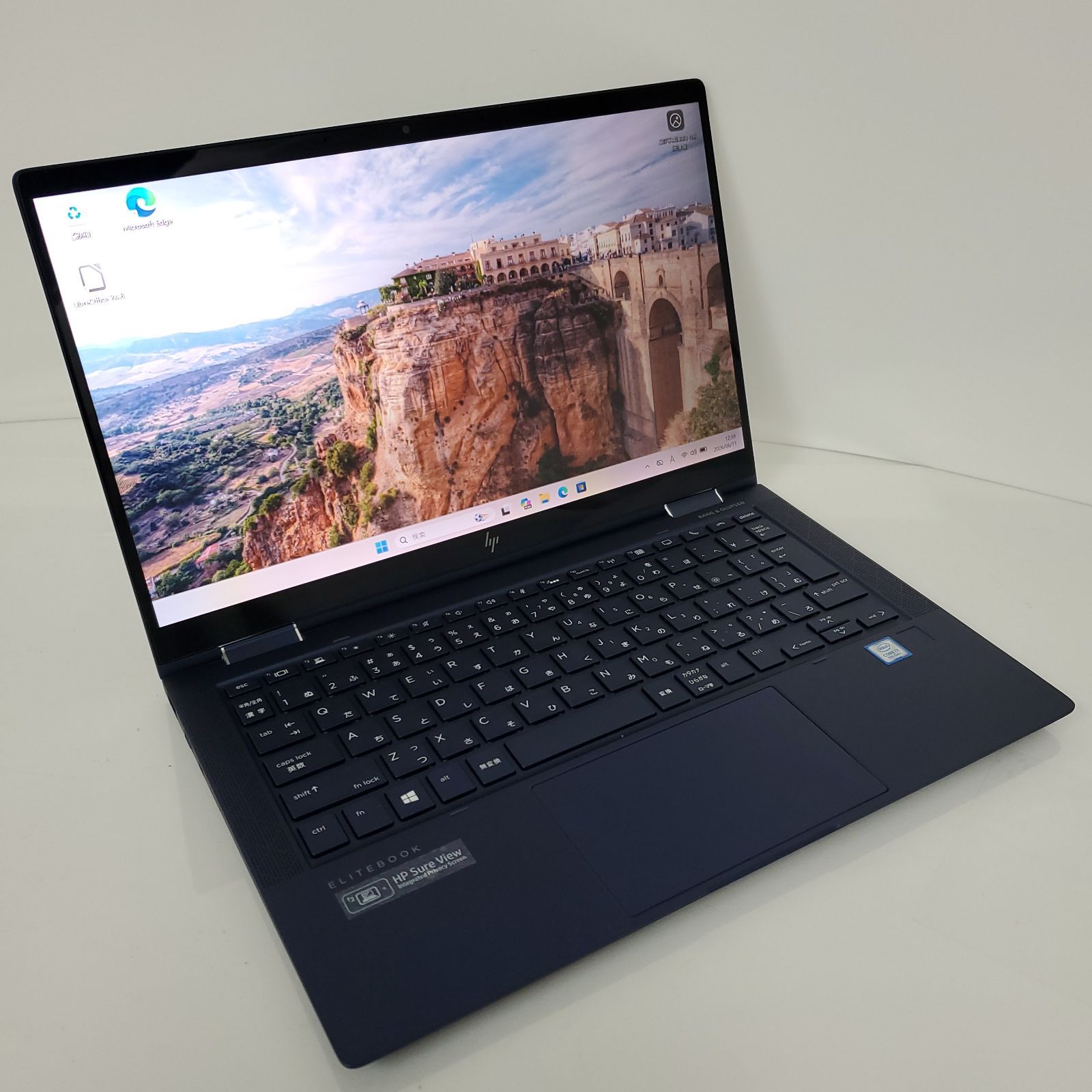 大容量メモリ＆ストレージ！HP Elite Dragonfly・Intel Core i7・メモリ16GB・NVMe(SSD)512GB・Win11 Pro　#001906