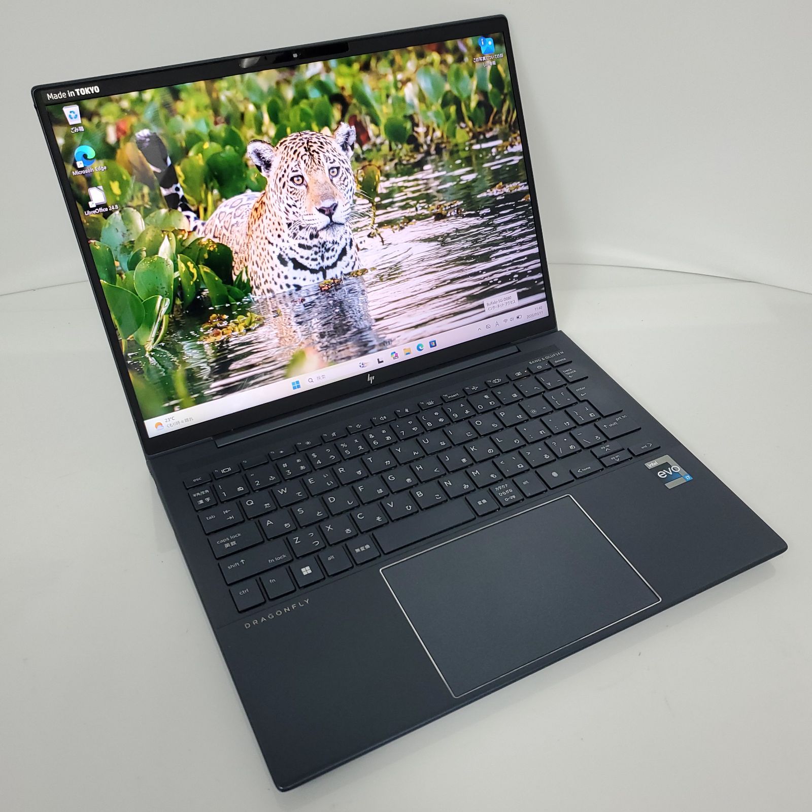 中古美品！高年式！HP Dragonfly 13.5inch g4 notebook・Intel Core i7・メモリ16GB・SSD512GB・Win11 Pro　#001897