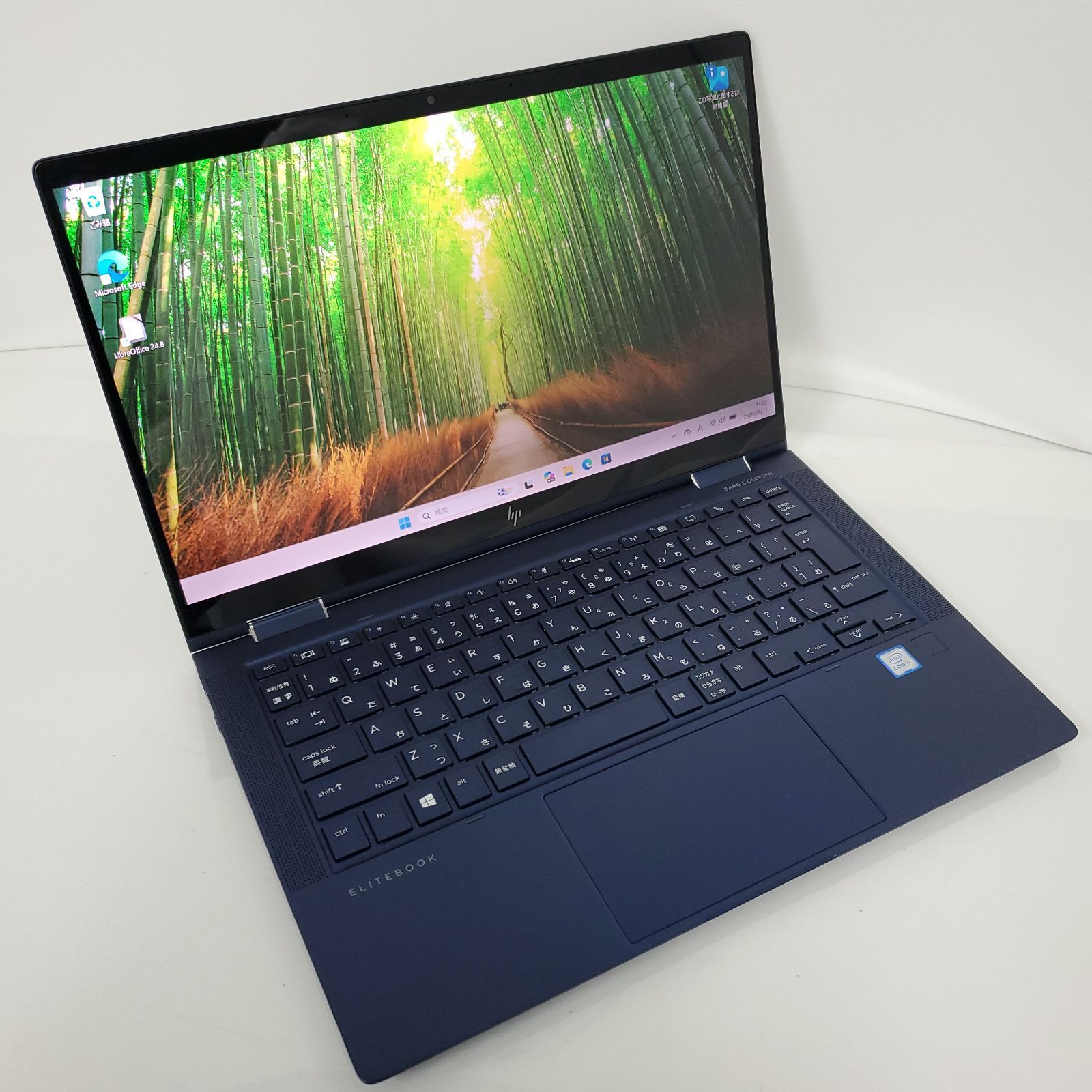大容量メモリ＆ストレージ！HP Elite Dragonfly・Intel Core i7・メモリ16GB・NVMe(SSD)512GB・Win11 Pro　#001828