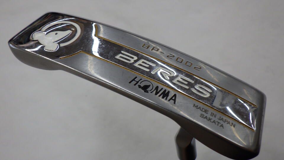 ホンマゴルフ　ベレス BP-2002 (クロムメッキ)　パター　中古　ゴルフドゥ！上田バイパス店【最短即日発送】