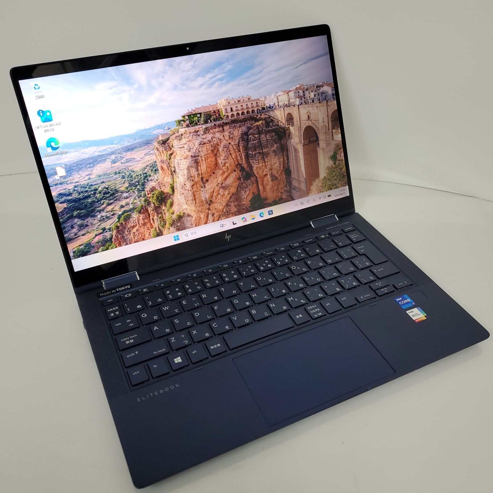中古極美品！HP Elite Dragonfly G2 Notebook PC・Intel Core i7・メモリ16GB・NVMe(SSD)512GB・Win11 Pro　#001790