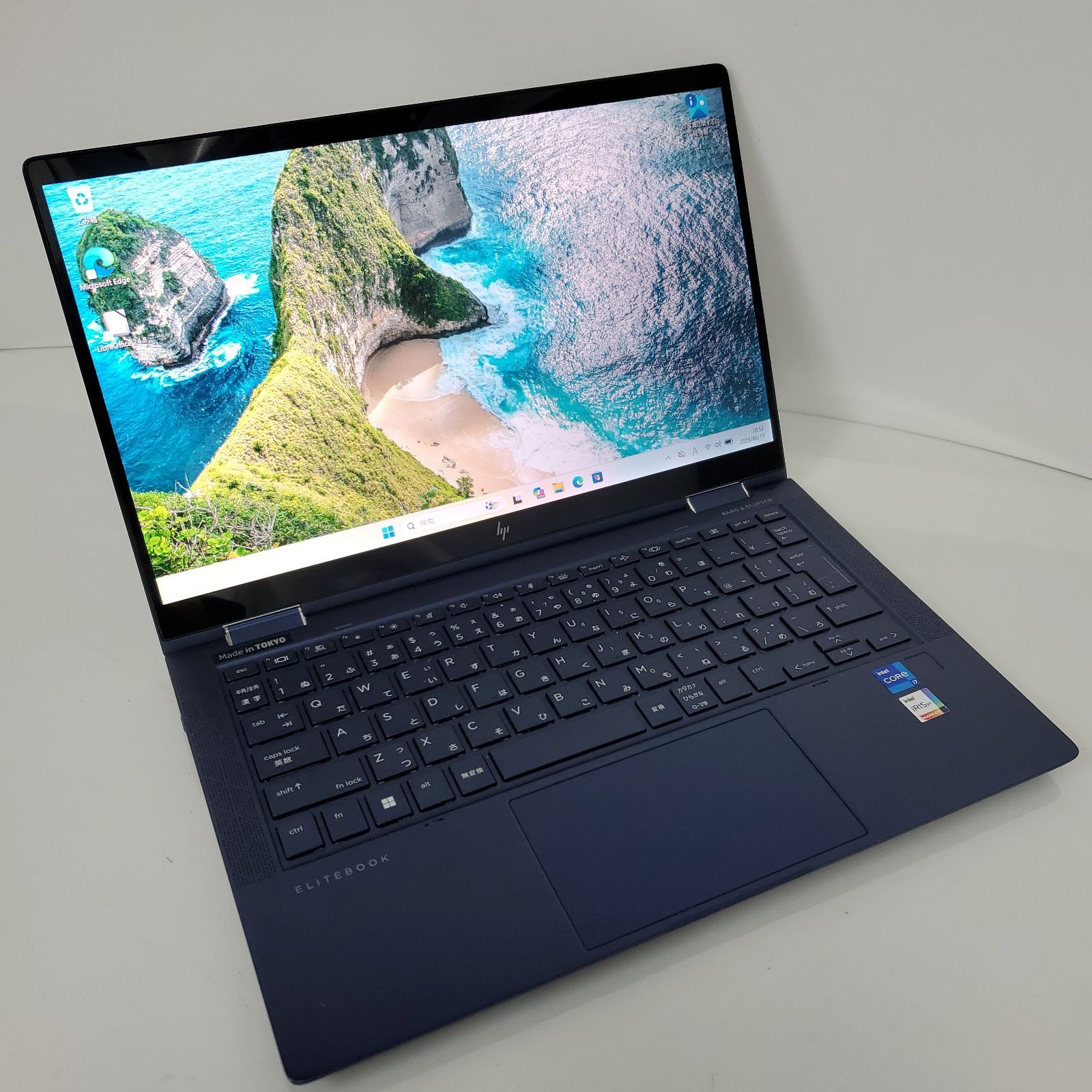 ハイスペック！HP Elite Dragonfly G2 Notebook PC・Intel Core i7・メモリ16GB・NVMe(SSD)512GB・Win11 Pro　#001829