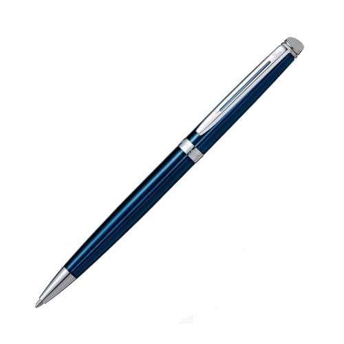 WATERMAN ウォーターマン ボールペン 油性 メトロポリタン エッセンシャル メタリックブルーCT S0947090 正規輸入品ｍａ