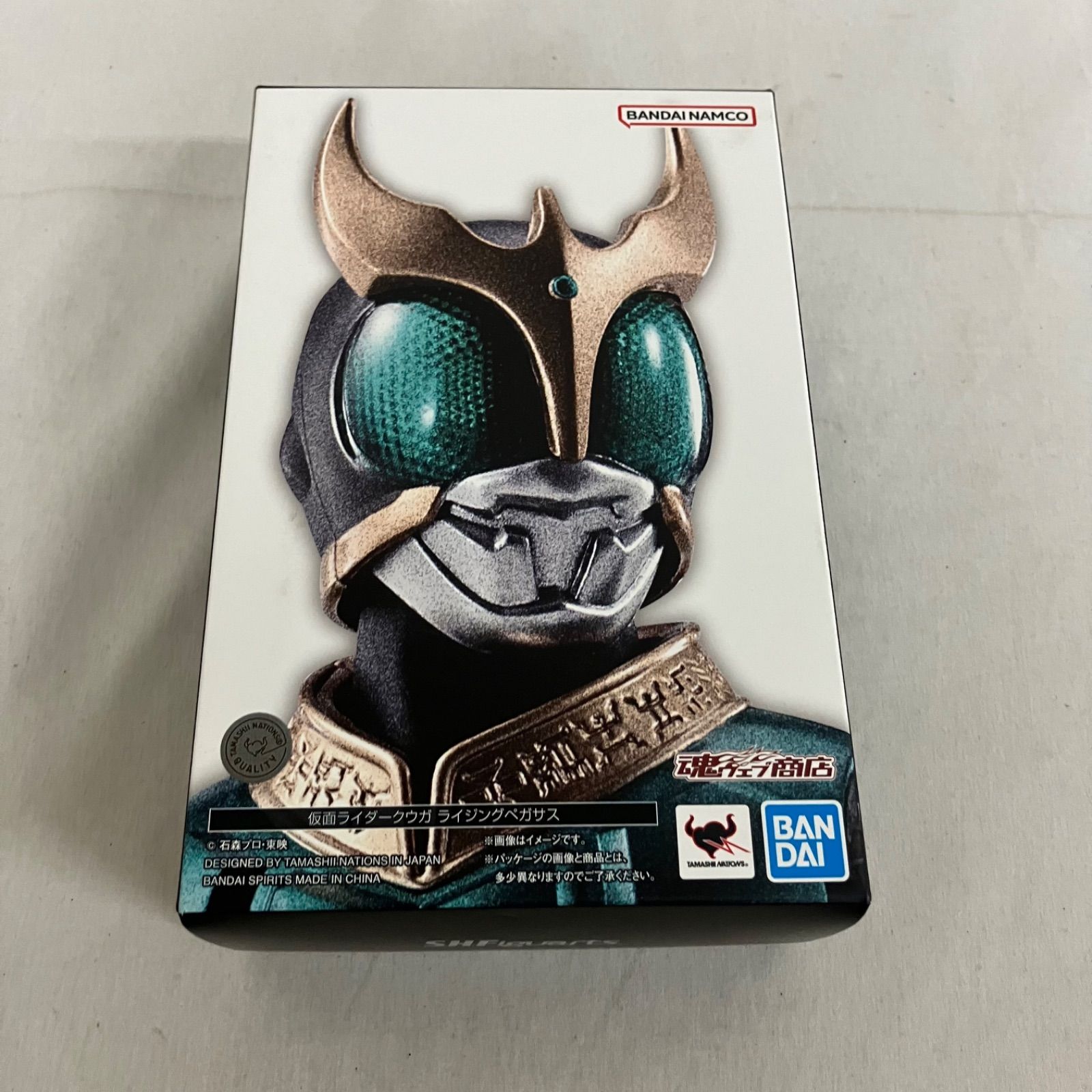 中古 仮面ライダークウガ ライジングペガサス 真骨彫製法 S.H.Figuarts フィギュア SF6639 c098