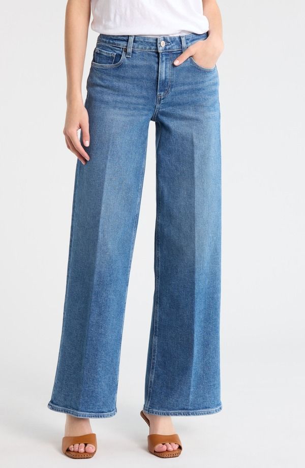 ペイジ レディース ボトムス デニムパンツ ワイドレッグ ハイウエスト ジーンズ PAIGE Tatum High Waist Wide Leg Jeansaintmartn