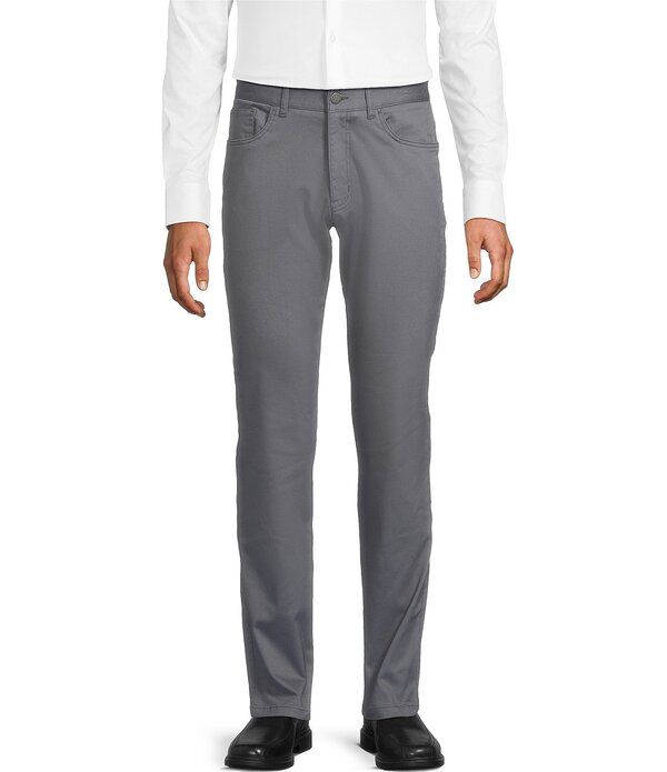 ヒッキーフリーマン メンズ ボトムス カジュアルパンツ Hickey Freeman Classic Fit Solidress Pants Grey グレー
