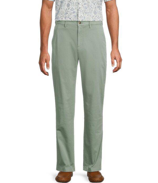 ラウンドトゥリーアンドヨーク メンズ ボトムス カジュアルパンツ Roundtree Yorke Classic Fit Solid Textured Chino Pants Balsam Green