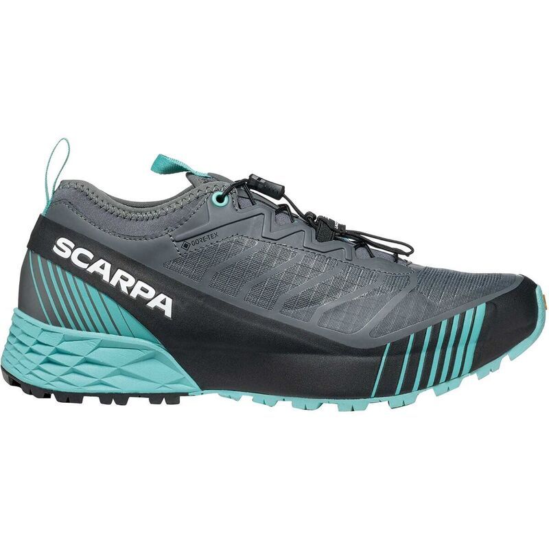 スカルパ レディース シューズ スニーカー Scarpa Ribelle Run GTX Trail Running Shoe Womens AnthraciteTurquoise ターコイズ