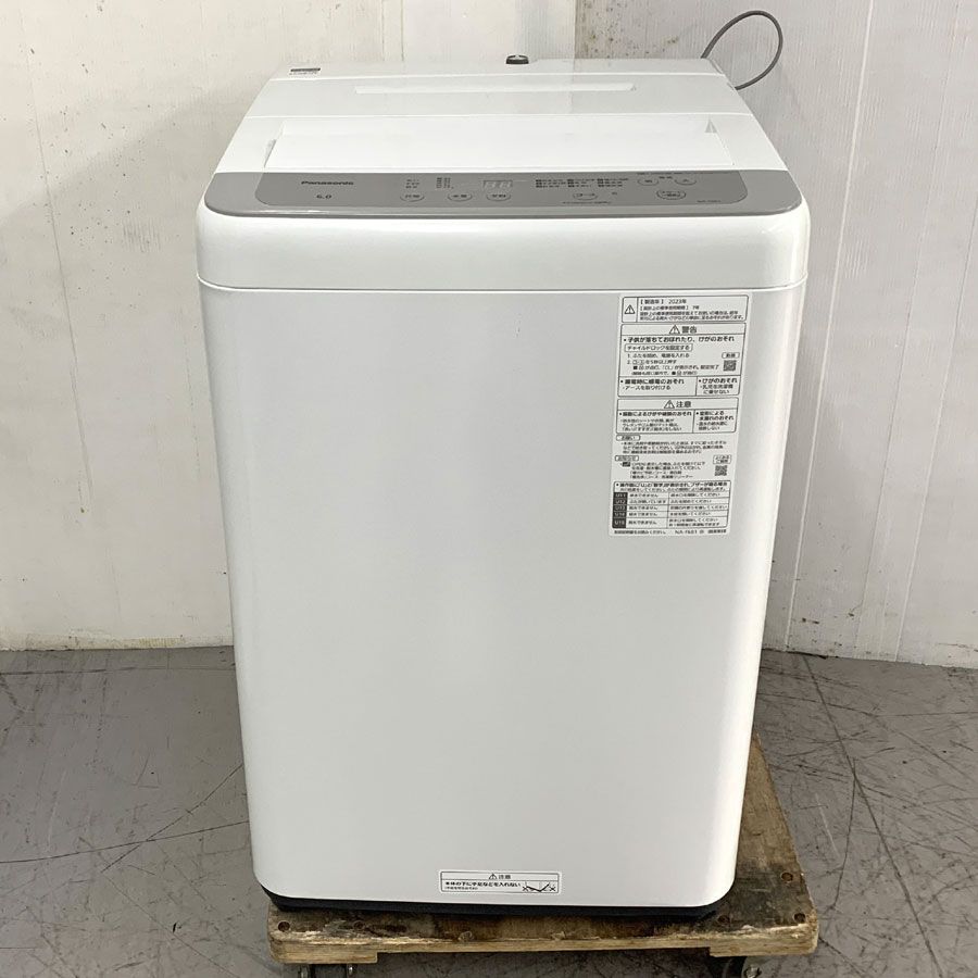 地域限定商品　江東区　墨田区　江戸川区　浦安市　市川市　パナソニック Panasonic 全自動洗濯機 Fシリーズ サンドグレー NA-F6B1-H [洗濯6.0kg /上開き]