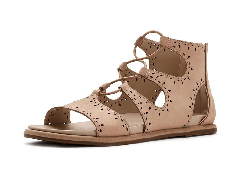 ラッキーブランド レディース シューズ サンダル Lucky Brand Sartea Perforated Gladiator Sandals Dusty Sand サンド