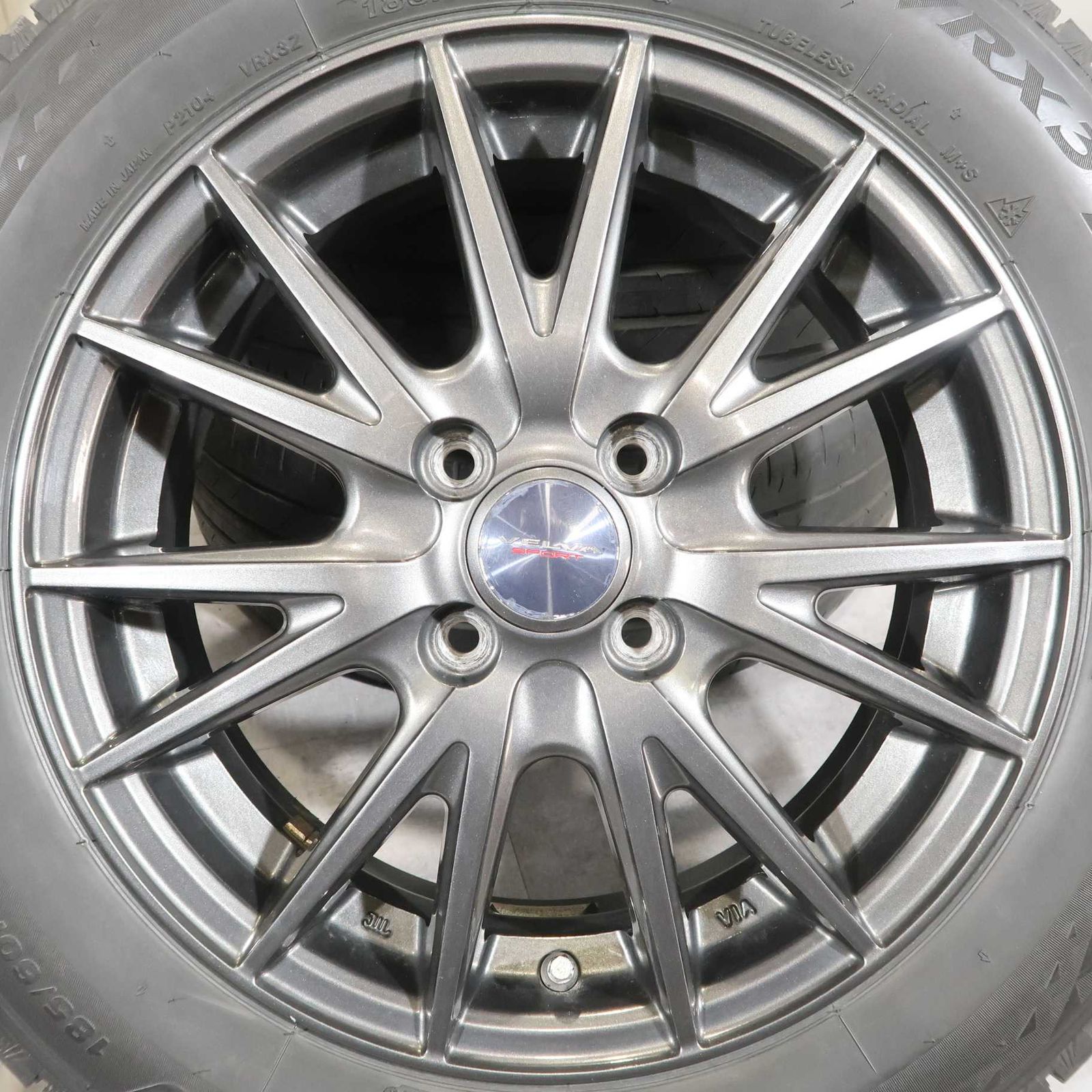 ホンダ フィット シャトル グレイス 等 4本 社外 15インチ 5.5J +50 4H
