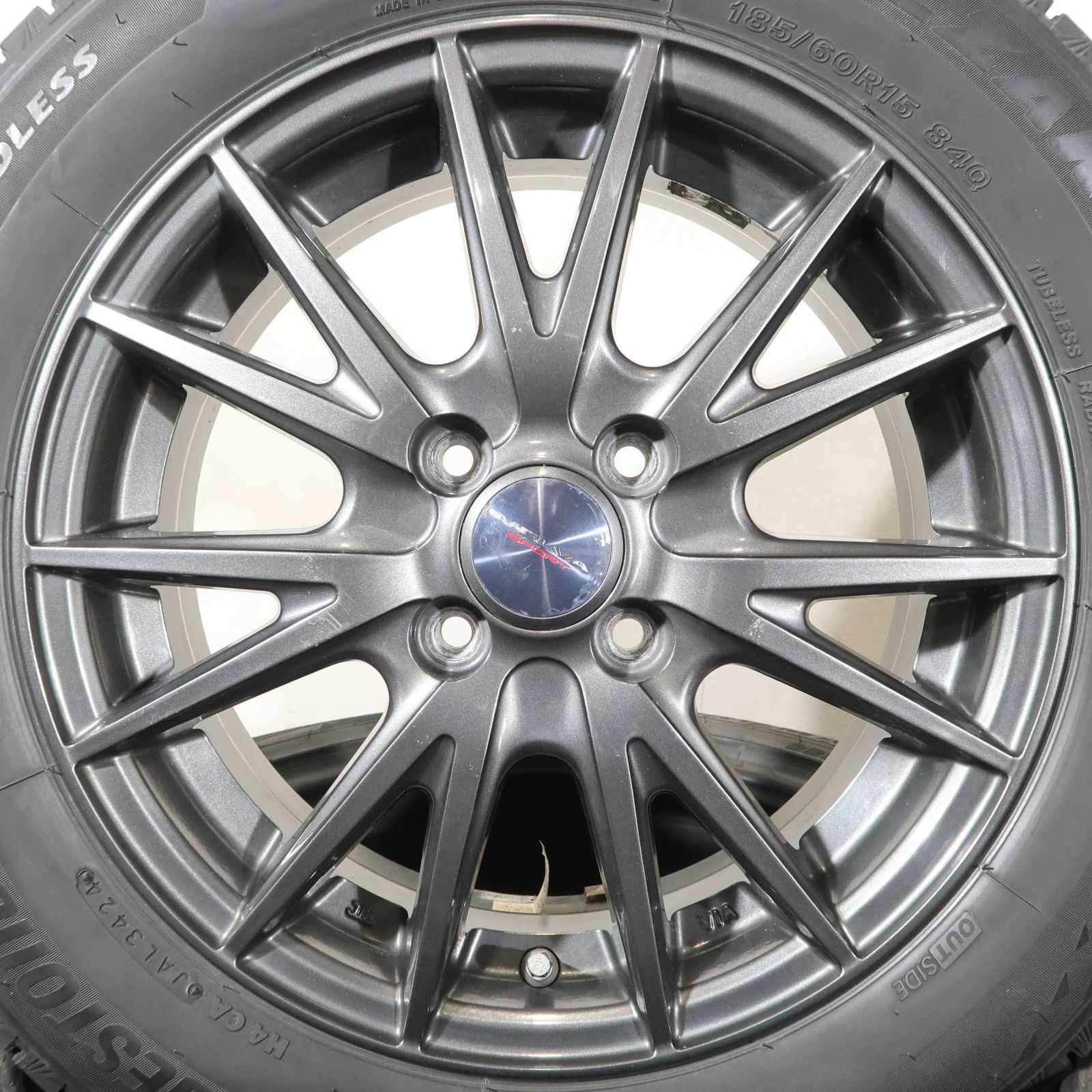 ホンダ フィット シャトル グレイス 等 4本 社外 15インチ 5.5J +50 4H
