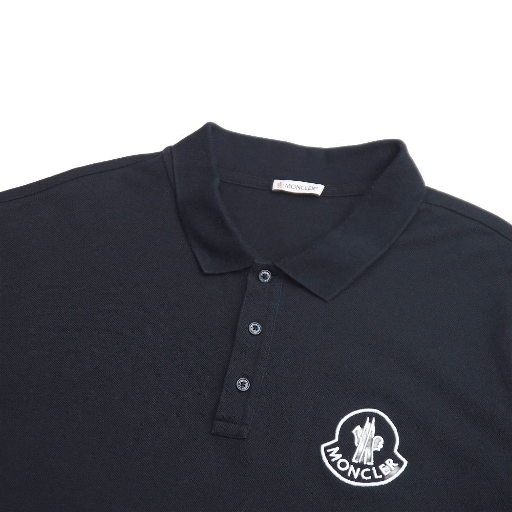 MONCLER モンクレール ポロシャツ サイズ4XL 鹿の子 半袖シャツ ロゴ